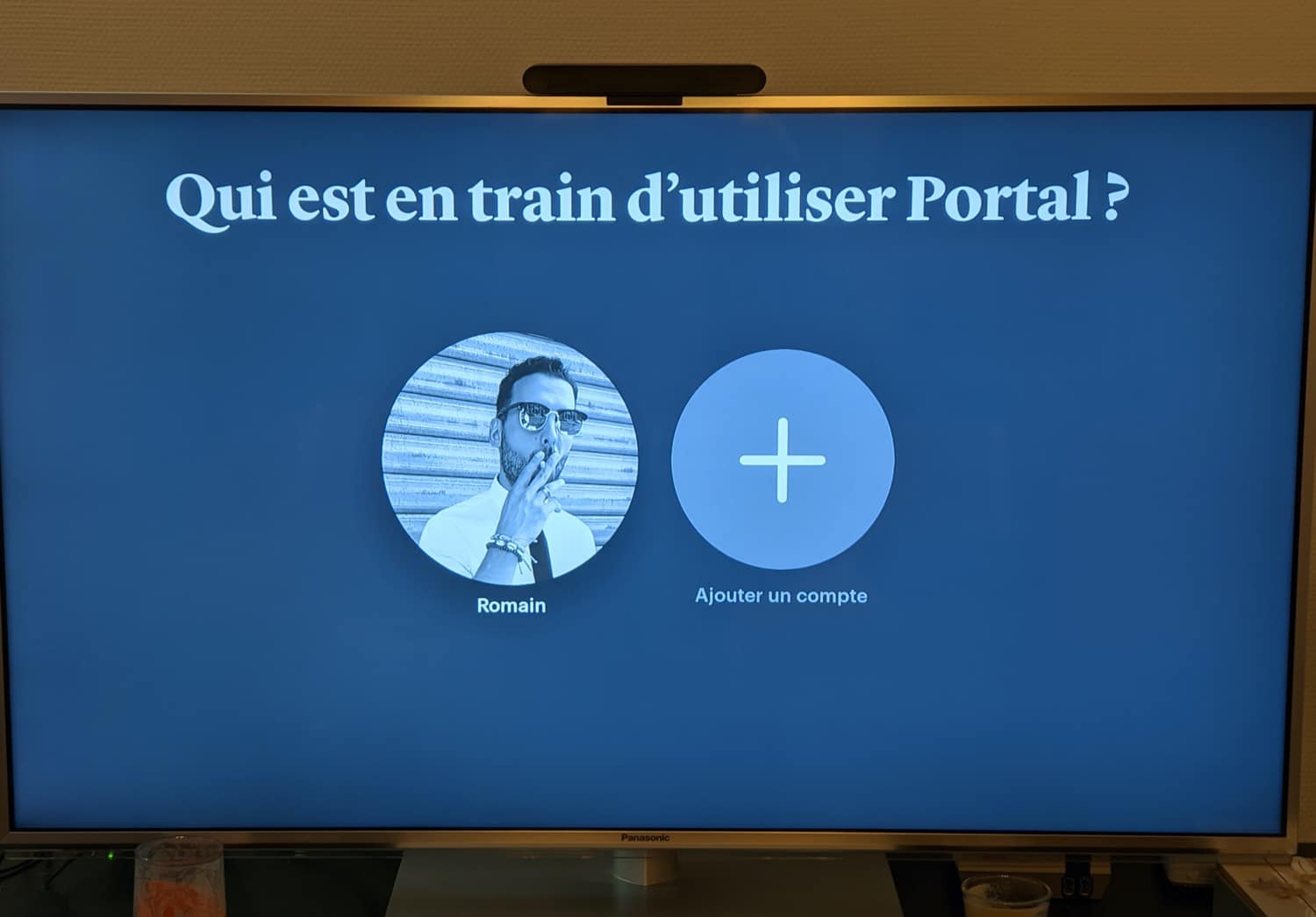 testa Facebook portal tv-konton