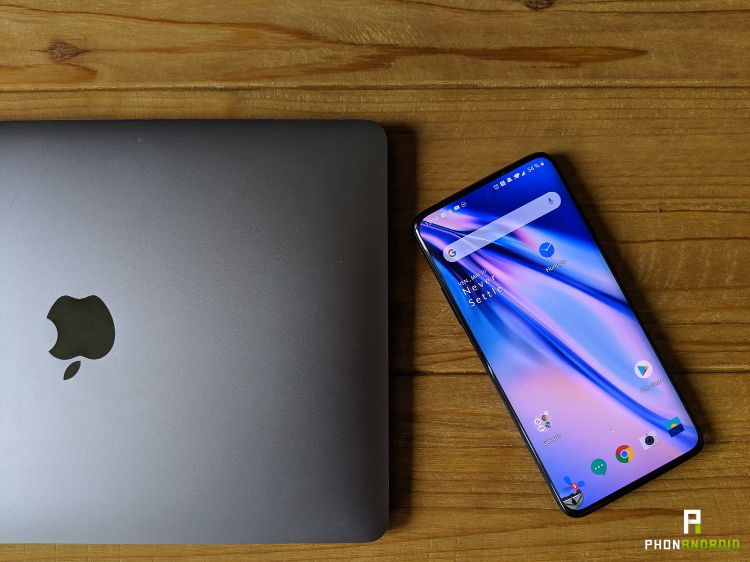 oneplus 7 pro skärmtest