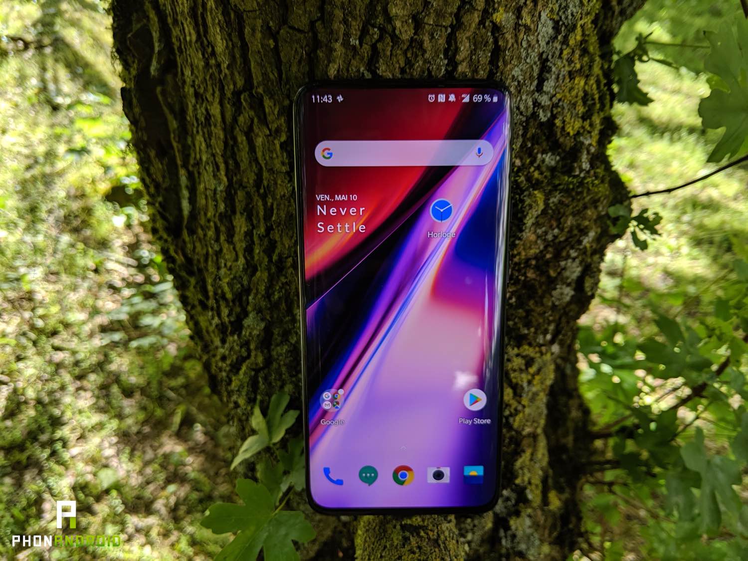 oneplus 7 pro skärmtest