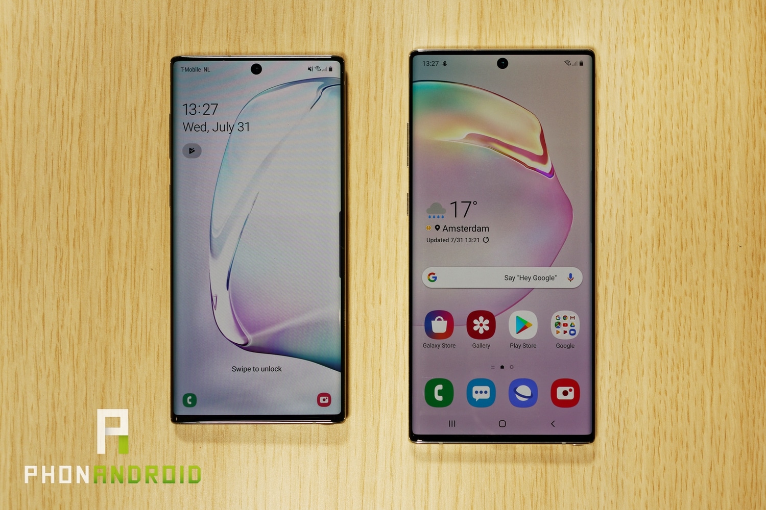 Samsung Galaxy Note 10 och Note 10+: första grepp