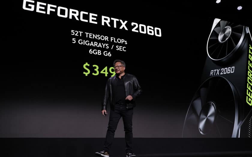 CES 2019: Nvidia formaliserar sin GeForce RTX 2060 till 369 euro, här är dess egenskaper