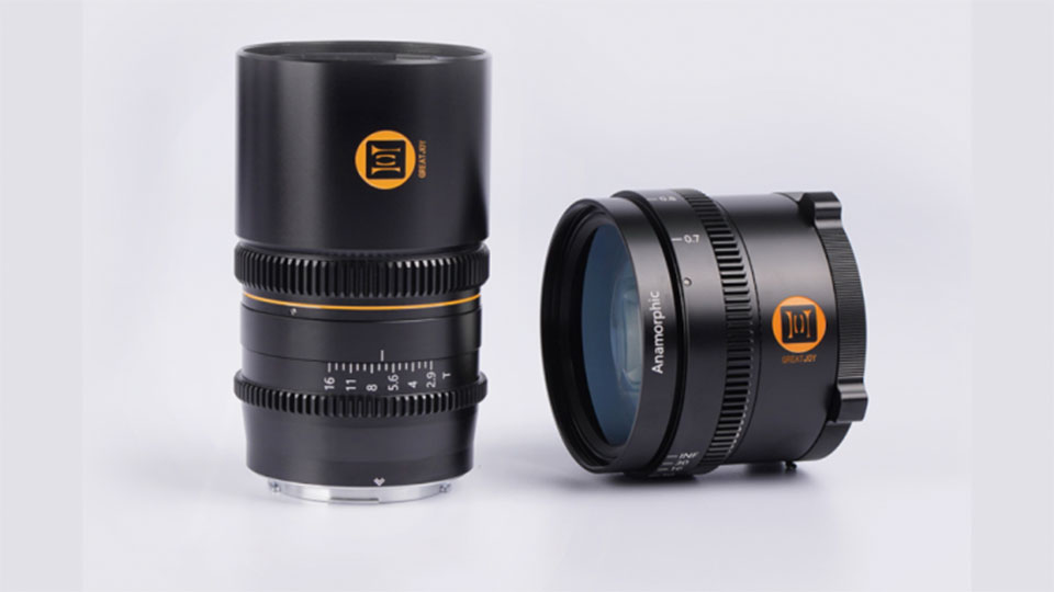 “Great Joy” lanserar fullformats 60 mm T2.9 1.33x Anamorphic lins och 1.35x Anamorphic adapter