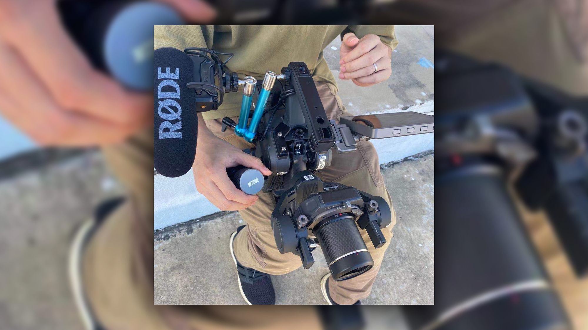 Första “i det vilda” fotoläckor av DJI:s nya “Pro Camera” med inbyggd gimbal