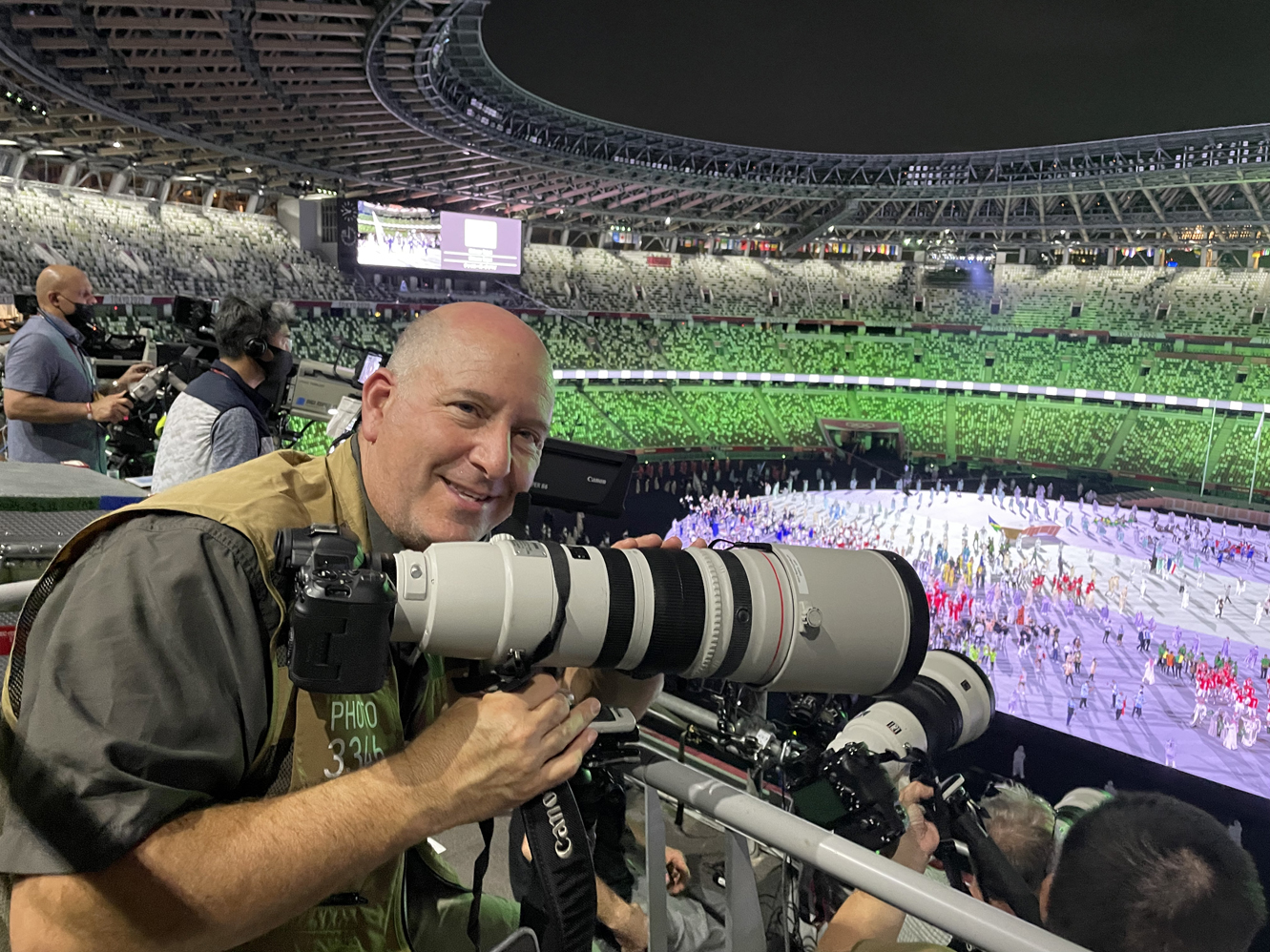 Fotografera öppningsceremonin i Tokyo 2020 sommar-OS med Canon EOS R3 (kanske)