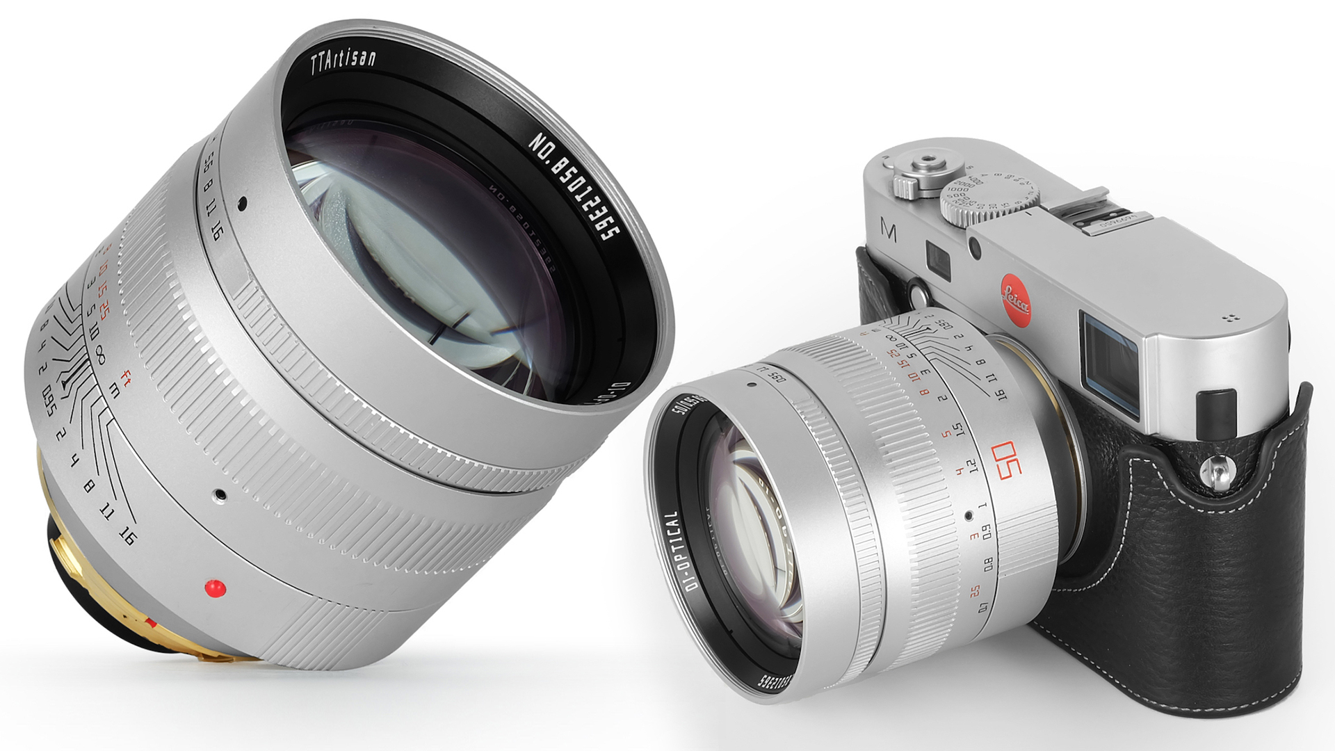 TTArtisan lanserar silveranodiserad version av deras 50 mm f/0,95 objektiv för Leica M