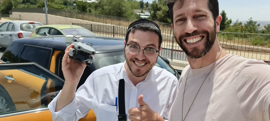 Denna Mavic Air 2 hittades nedlagd och återställd till sin ägare med en selfie-bild