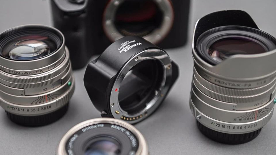 Monster Adapters nya LA-KE1 monterar Pentax K-objektiv på Sony E-kameror med AF och bländarkontroll