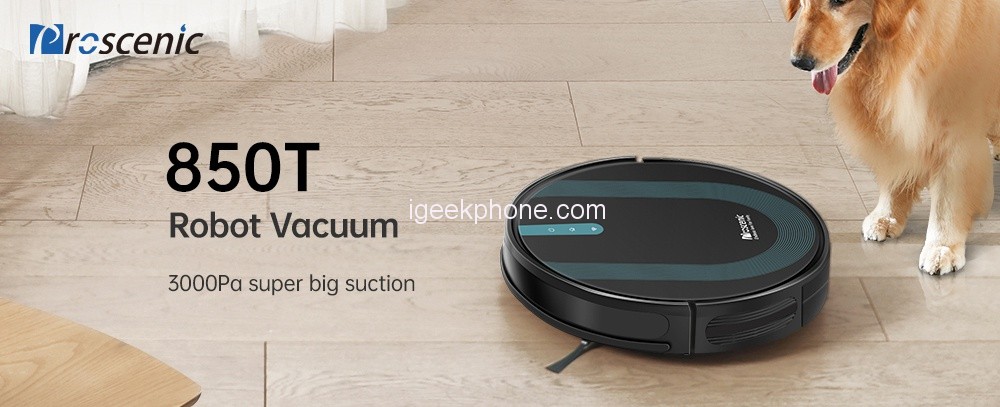 Proscenic 850T Review – Smart Robot Cleaner för 189,99 $ från Geekbuying (kupong)