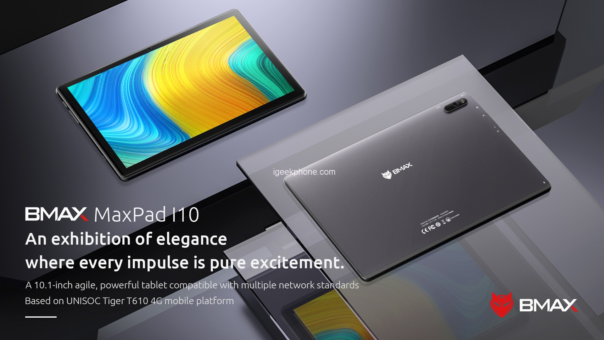 BMAX MaxPad I10 Review – 4G LTE 10.1″ Android 10 surfplatta för 139,99 $ från Banggood