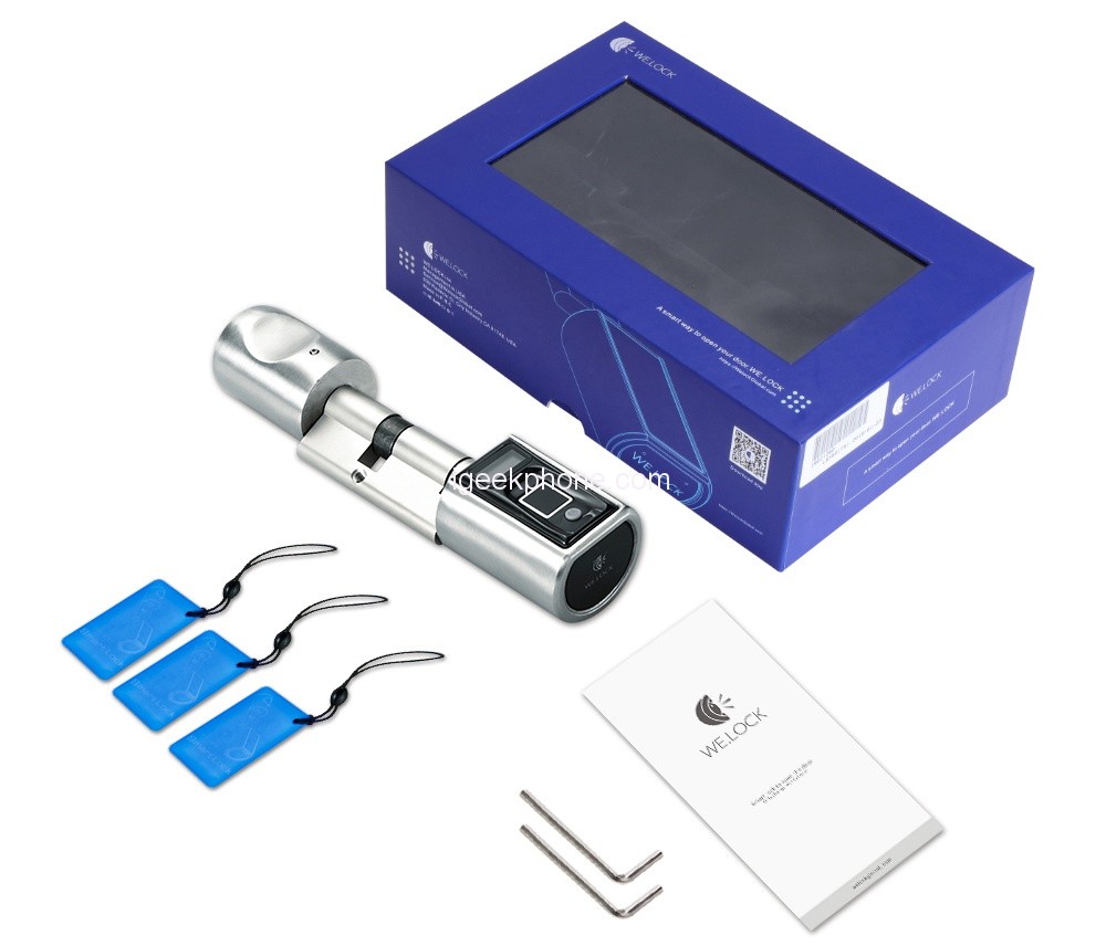 WE.LOCK SECB0EBL01 recension – Intelligent smart dörrlås för 124,99 $ från Geekbuying