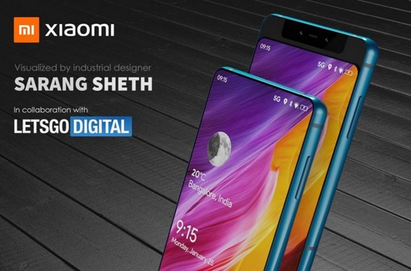 Xiaomi Surround Screen-telefon dök upp: Design med skjutfodral