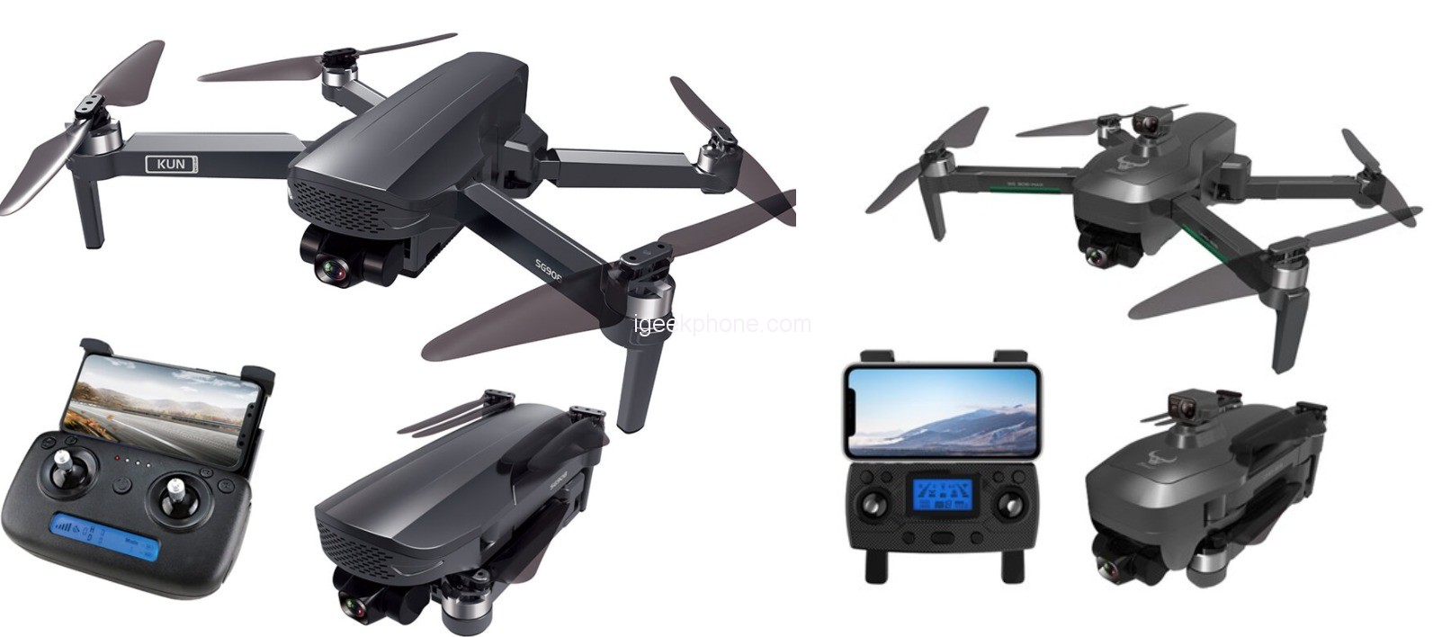 ZLL SG906 MAX vs ZLL SG908 4K RC Drone Comparison Review – Från Geekbuying med kupong