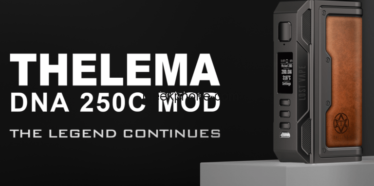 Lost Vape THELEMA DNA250C Mod 