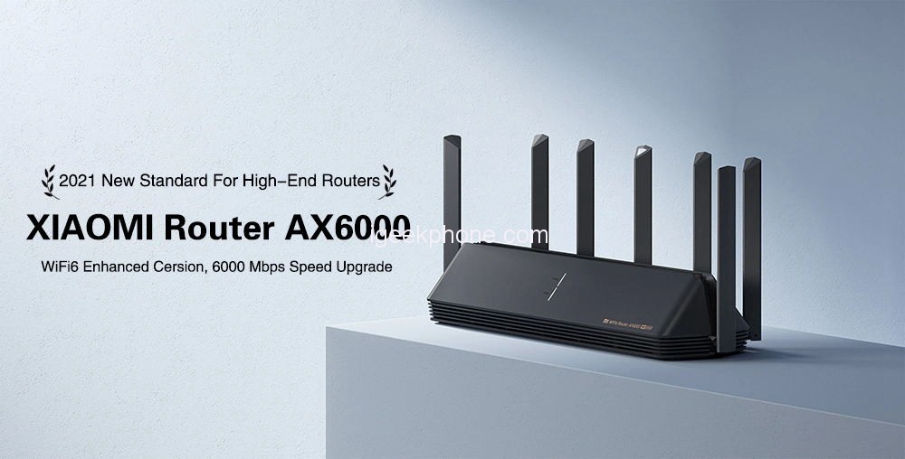 Xiaomi AIoT Router AX6000 recension – WiFi 6 Enhanced Edition för 9,99 från Geekbuying (kupong)