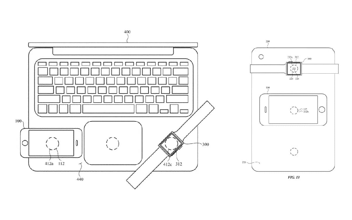 Apple arbetar på en Macbook som kan ladda iPhone, iPad och Apple Watch