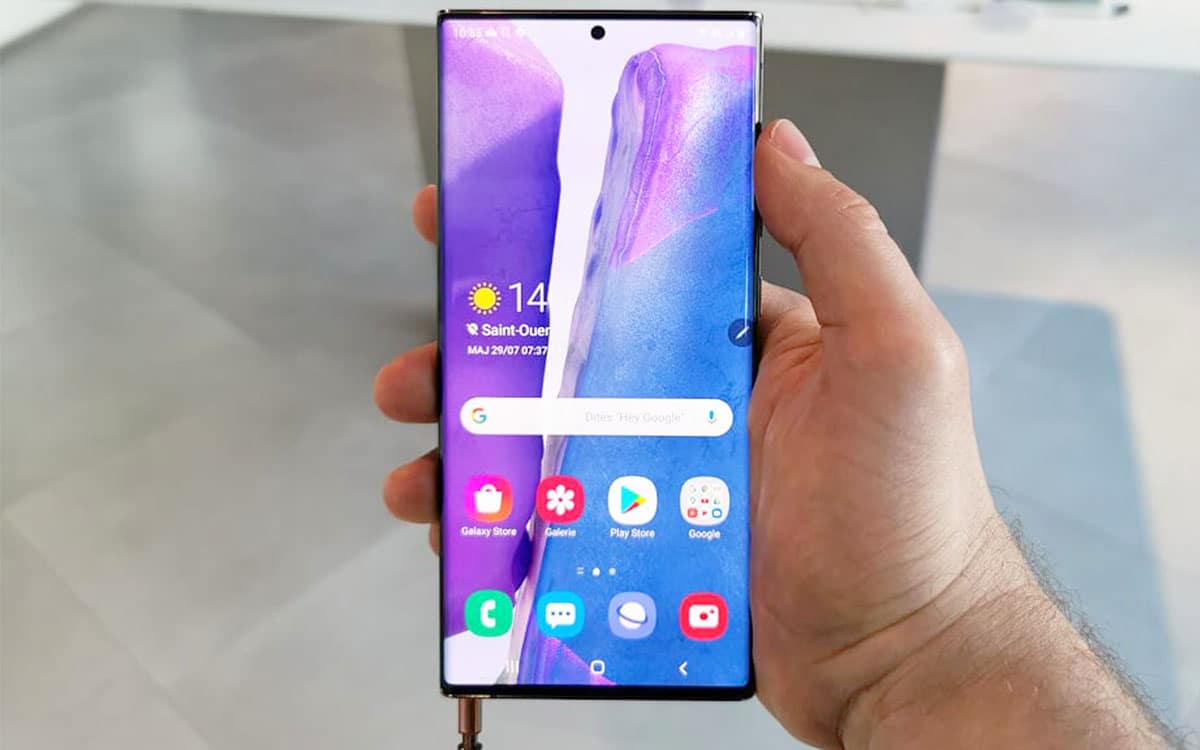 Galaxy Note 20: batteriet är nästan omöjligt att byta ut!