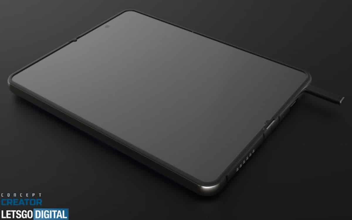 Galaxy Z Fold 3: ett Samsung-patent bekräftar ankomsten av S-Pen-pennan