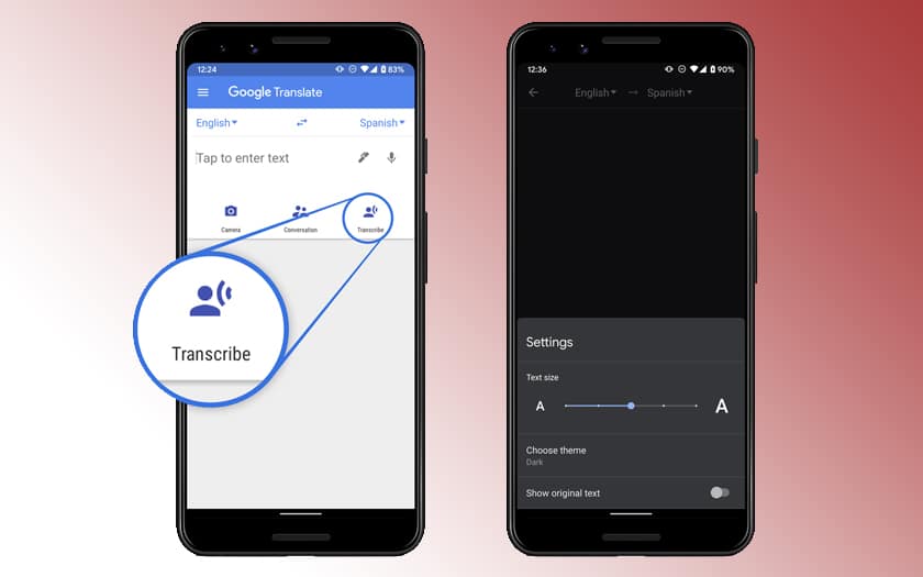 Google Translate kan nu transkribera dina konversationer i realtid