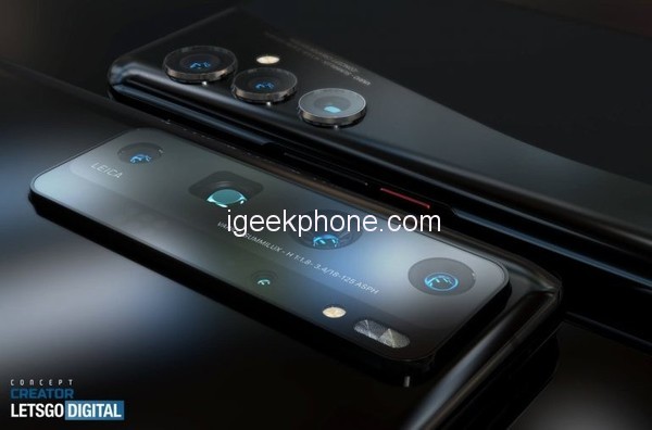 Huawei P50 Pro-kameran är designad: Fem linser i rektangulär design