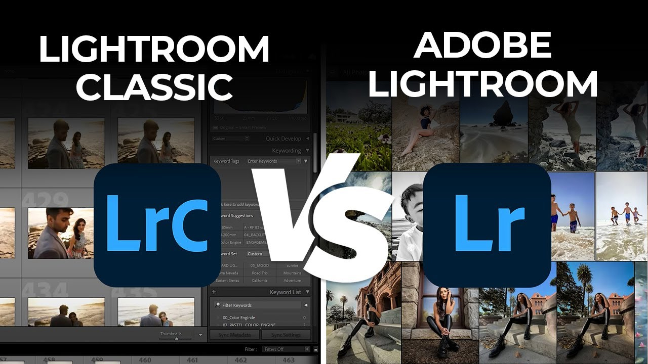 Lightroom vs Lightroom Classic och hur du använder båda i ditt arbetsflöde