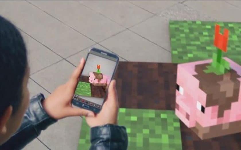Microsoft retar en förstärkt verklighet Minecraft Pokemon Go-stil