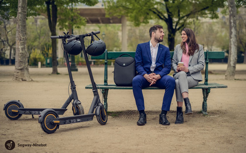 Segway presenterar Ninebot Max G30, en elektrisk skoter med 65 km autonomi till 599 €