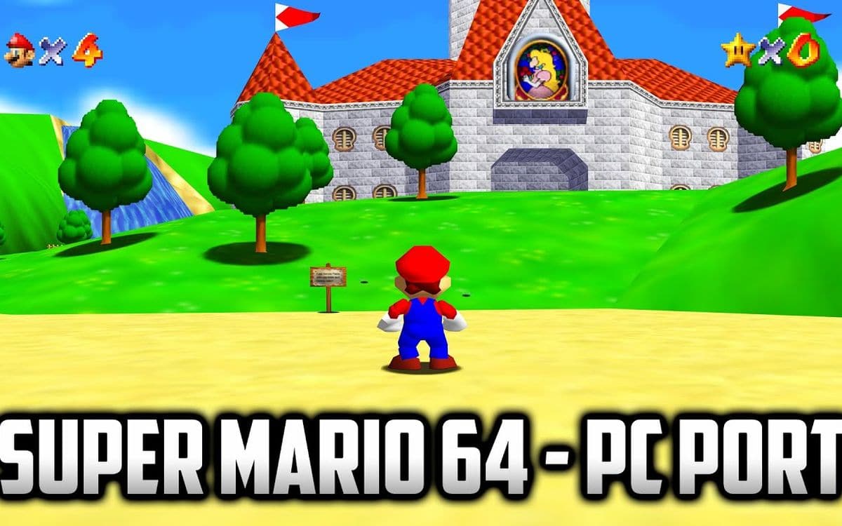 Super Mario 64: denna 4K-version för PC får Nintendo att hoppa