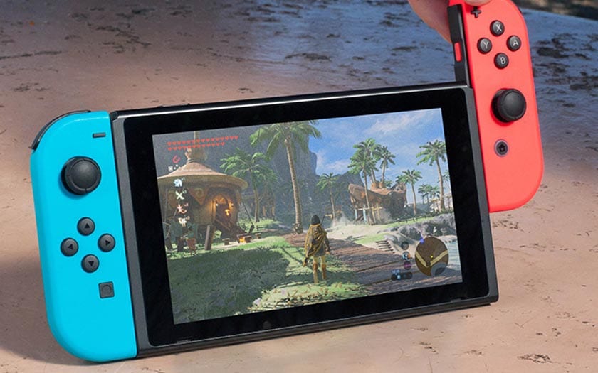 Switch: Nintendo formaliserar en ny modell med mer batteri
