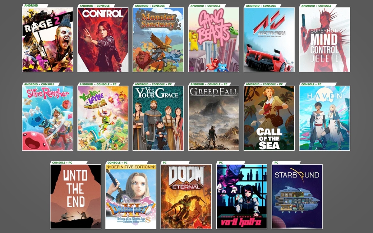 Xbox Game Pass: Ta reda på vilka spel som kommer i slutet av 2020, 2021 och 2022!