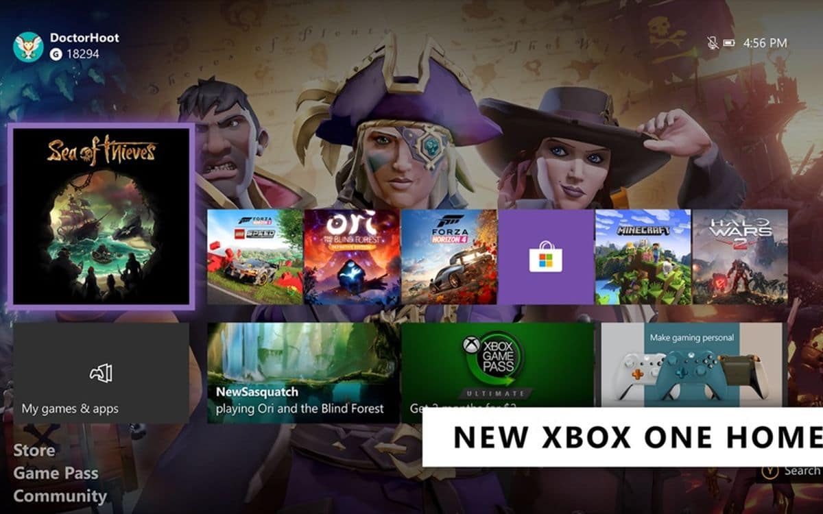 Xbox Series X: vi vet hur konsolgränssnittet kommer att se ut