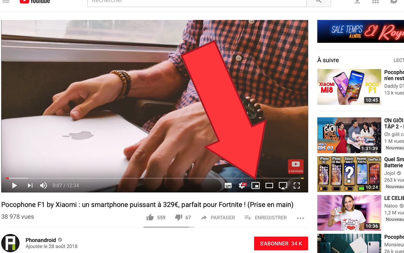 YouTube lägger till ett nytt kollapsat läge till webbspelaren. Så här aktiverar du det