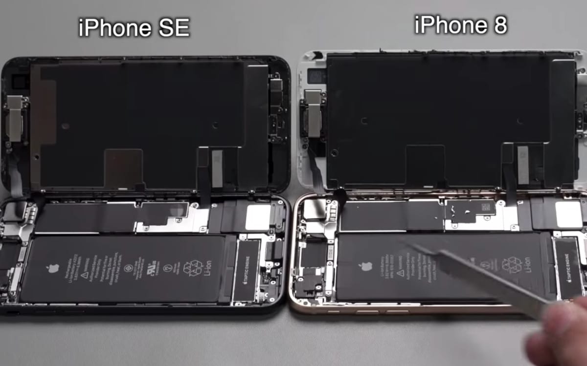 iPhone SE 2020: den här videon visar hur mycket det är nära iPhone 8