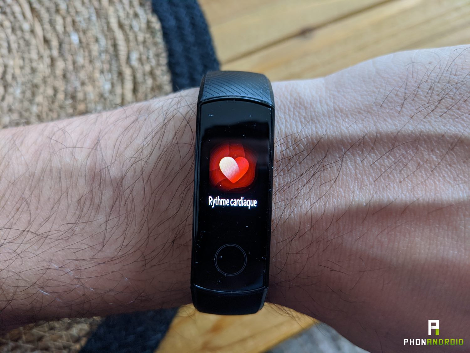 test honor band 5 cardio