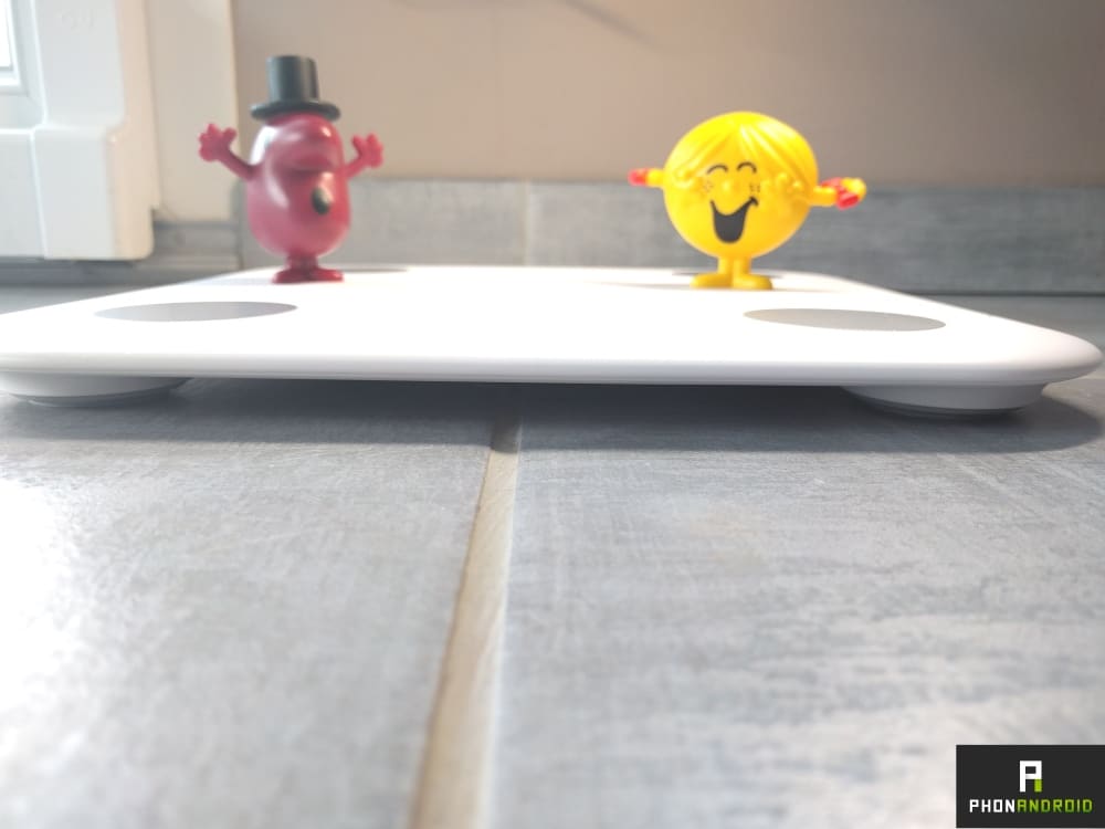 testa Xiaomi mi kroppssammansättning skala