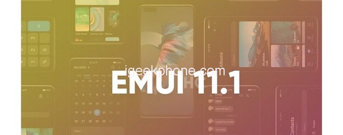 Huawei EMUI 11.1 baserad på Harmony OS kan lanseras i mars 2021