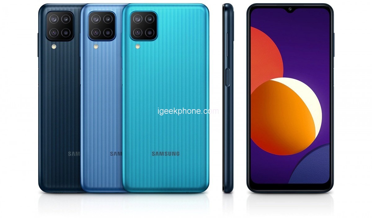 Samsung Galaxy M12 officiellt släppt: 6000mAh batteri, 48MP kameror