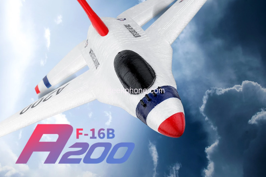 Wltoys XK A200 F-16B recension – RC flygplan för barn pojkar för 53,99 $ från TOMTOP med gratis frakt