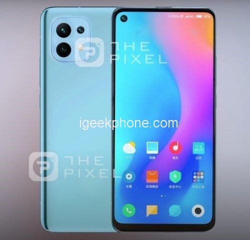 Mi 11 Youth Version Detaljer Exponering: Snapdragon 775G SoC