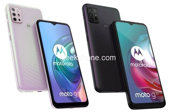 Motorola G30 Smartphone kostar bara 1 000 yuan, 166 $