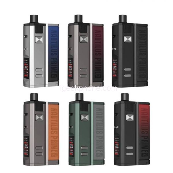 Aspire Nautilus Prime X 60W Kit Review: Kommer med 0,96 tum TFT färgskärm (kupongerbjudande)