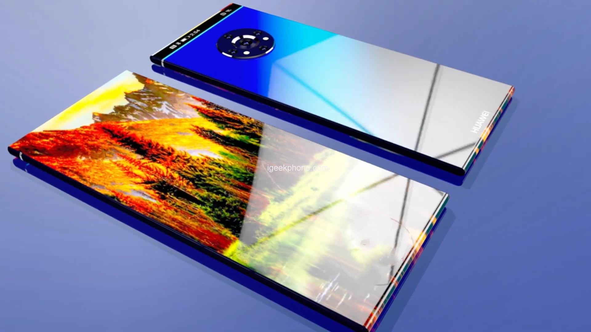 Huawei Mate 50 Pro Rendering: Liquid Leica Ring 5-kameror