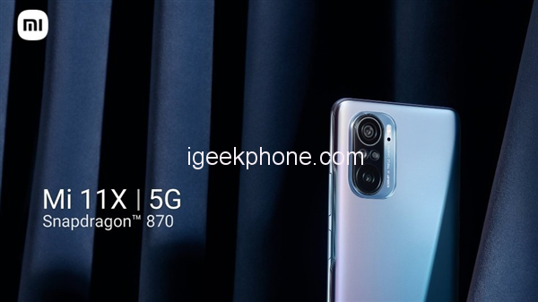 Xiaomi Mi 11x-serien är debut: utrustad med Snapdragon 870