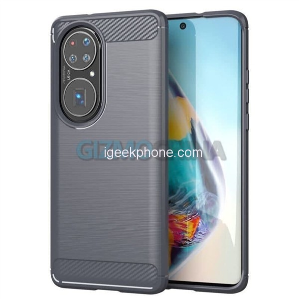 Huawei P50 Pro-renderingar visas: Dubbla cirkulära kameror är enorma