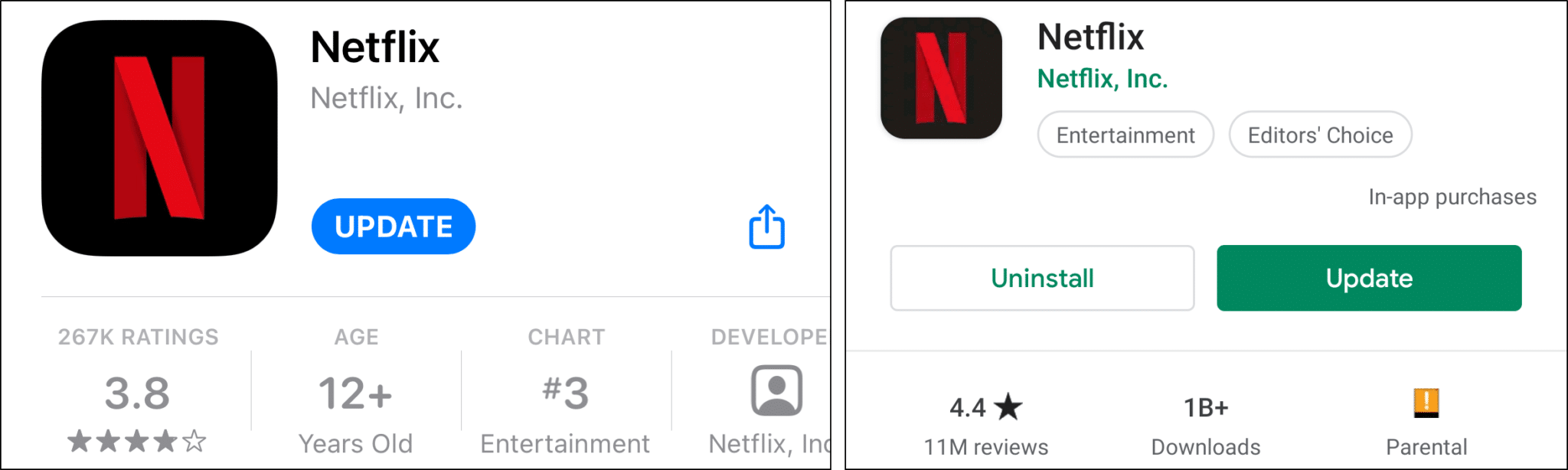 Actualice la aplicación Netflix para corregir descargas que no funcionan o no se reproducen
