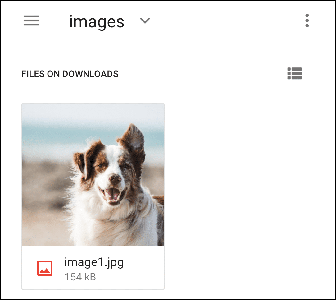 cómo guardar imágenes de Google Docs en iPhone y Android