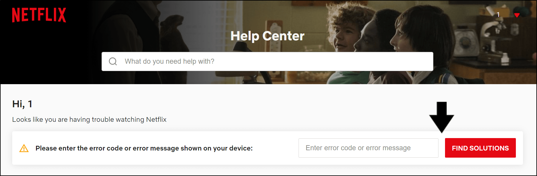 resuelva el código de error de descarga de Netflix a través del Centro de ayuda para corregir descargas que no funcionan o no se reproducen