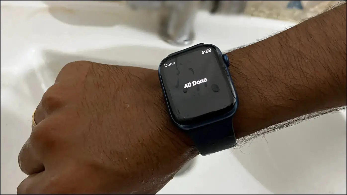Apple Watch muestra el mensaje 