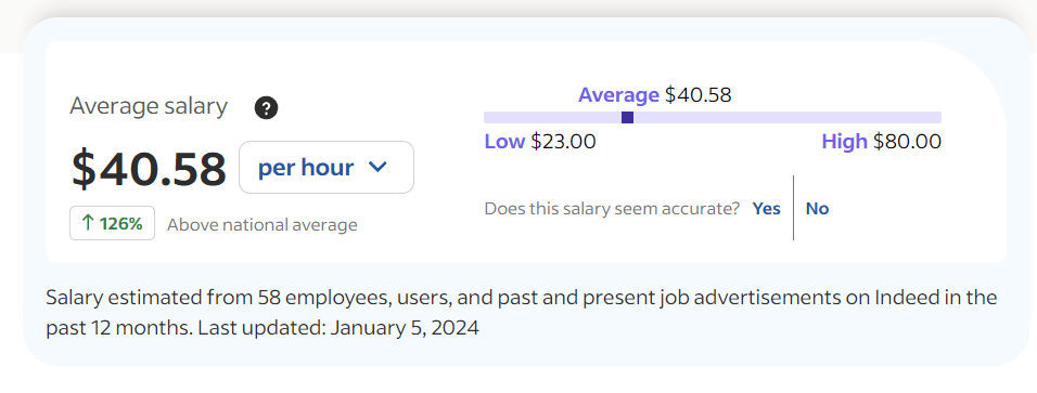 Los 10 trabajos principales que pagan $40 por hora en California 10