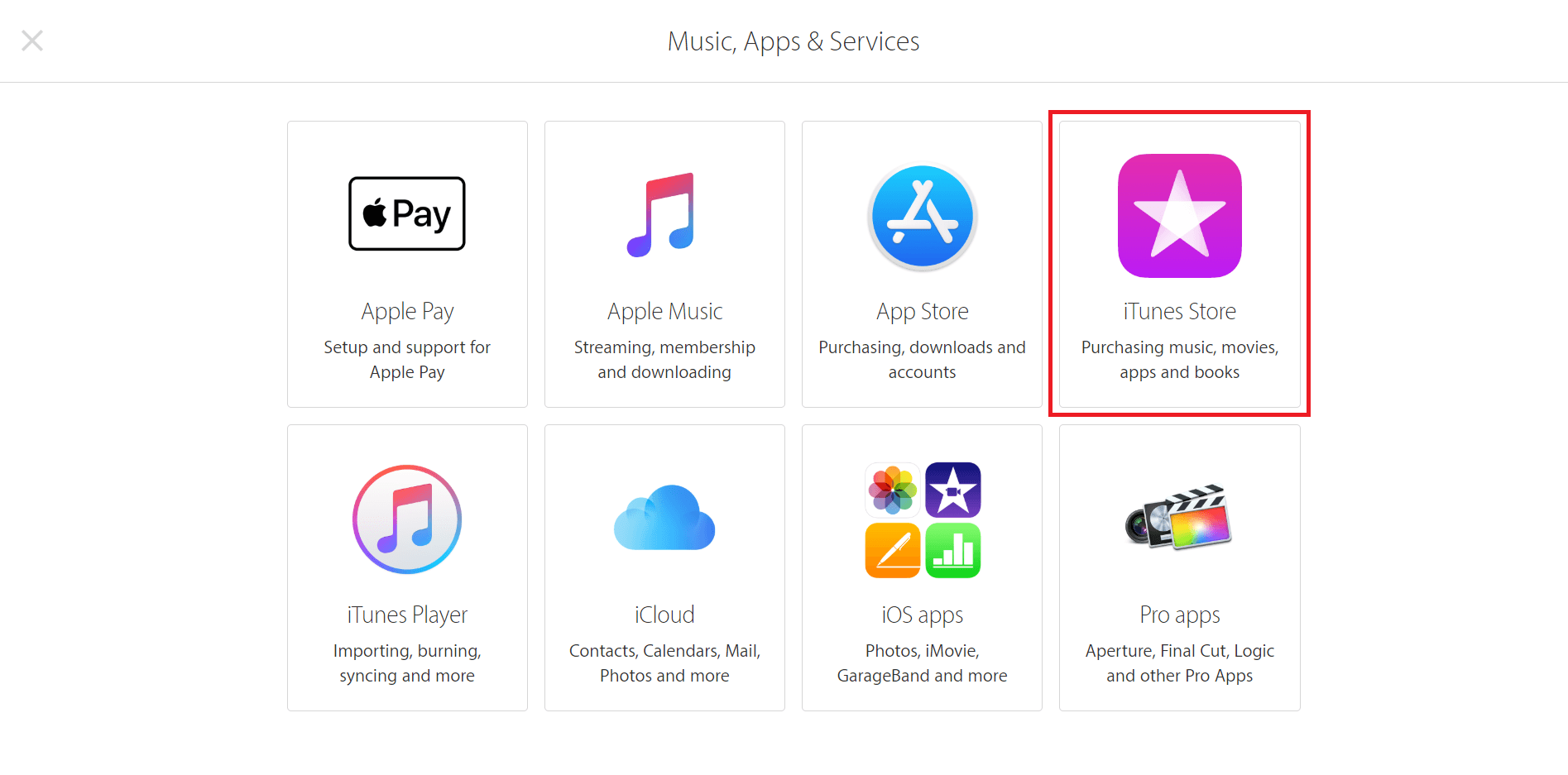 Tu cuenta ha sido deshabilitada en App Store e iTunes.