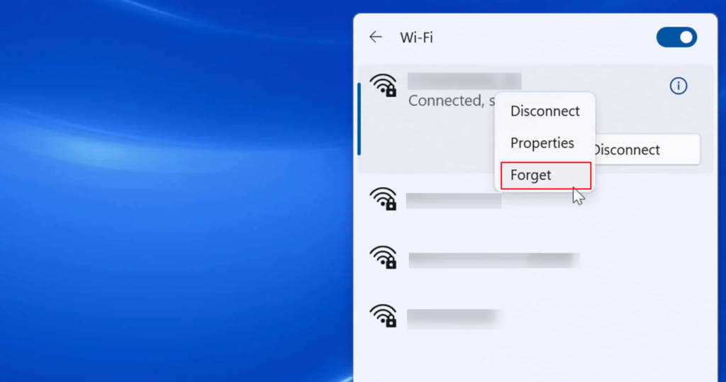 WiFi muestra acceso limitado en Windows 11